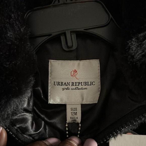 2 Infant urban republic faux fur coats each coat is $20 can bundle and save - Picture 2 of 6
